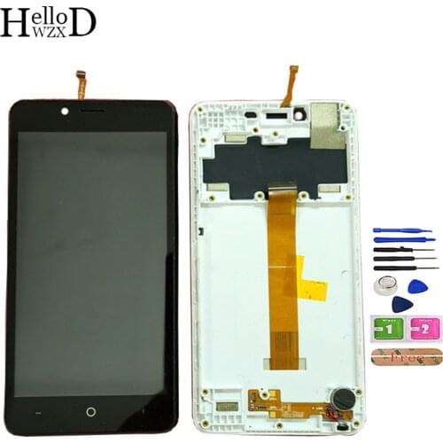 LCD Display Touch Screen For Leagoo Kiicaa Power LCD Display Screen Touch Panel Digitizer Sensor Assembly Tools + Protector Film