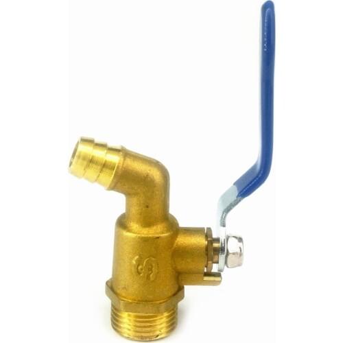 3/4" BSP Male Thread Connection Type Brass Pipe faucet Hot water tap For tea-furnace Water boiler