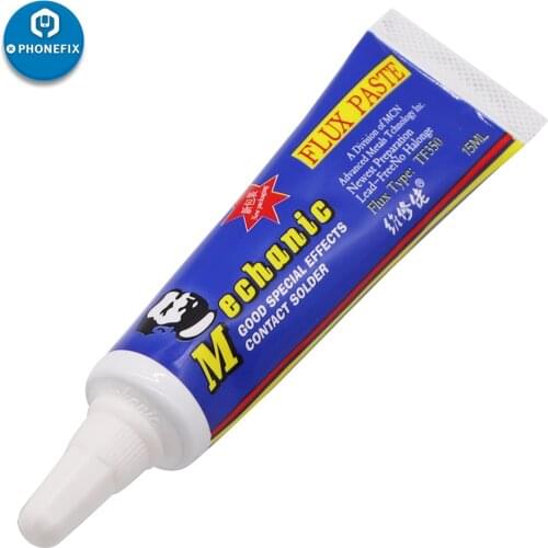 Mechanic TF350 High Activity Solder Paste Lead-Free Antioxidant PCB Welding Oil Flux for iPhone Motherboard CPU Soldering Repair