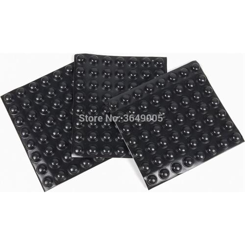 1120pcs/lot 3M Brand Bumpon Protective Products SJ5003 Black Natural Rubber W11.2mm*H5.1mm