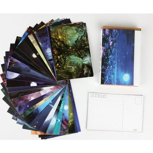 30 Pcs/Set Darkness Before Dawn Postcard/Greeting Card/Message Card/Birthday Letter Envelope Gift Card Two sizes