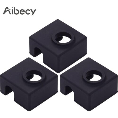 Aibecy 3pcs MK9 Hotend Silicone Sock Heater Block Protective Silicone Cover Case Compatible with Creality Ender 3 Ender 3 Pro