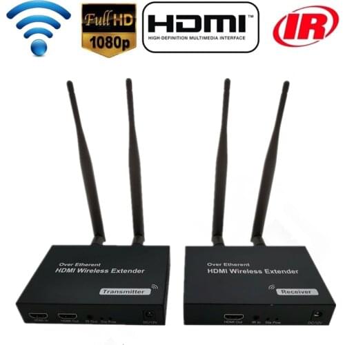 Wireless Transmission 1080P HDMI Extender Transmitter Receiver Video Converter 200M Wireless infrared HDMI Sender DVD PC to TV