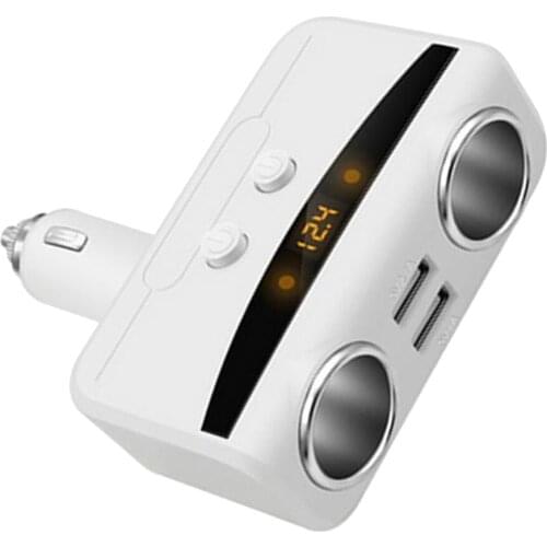 Fast Car Charger Dual USB with 2Port Car Cigarette Lighter for iPhone GPS