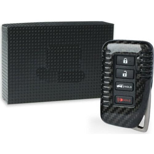 For LEXUS ES IS GS NX RCFRXLXGX carbon fibre Key Keyless Remote Entry Case Cover