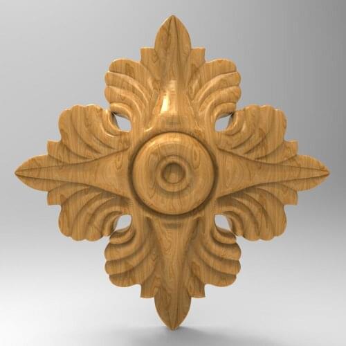 Flower 3d model relief for cnc 3D carved figure sculpture machine in STL file 3D furniture decoration Decor