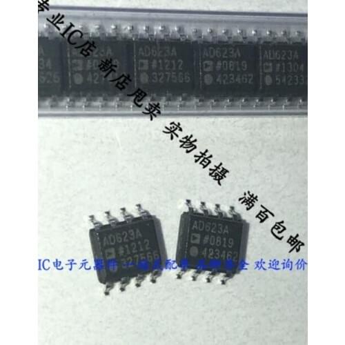 Xinyuan1-10pcs/lot AD623 AD623A AD623AR SOP8 INST Amp Single R-R O/P +-6V/12V 8-Pin SOIC N Tube AD623ARZ