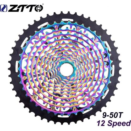 ZTTO MTB 12 Speed 9-50T Cassette Ultimate XD Cassette 11s Rainbow K7 12V ULT Cassette Ultralight 12s Cassette 1299 k7 sprocket