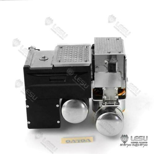LESU Urea Tank Batterybox Light Exhaust Set for 1/14 VOLVO FH16 DIY RC Tractor Truck TH15253