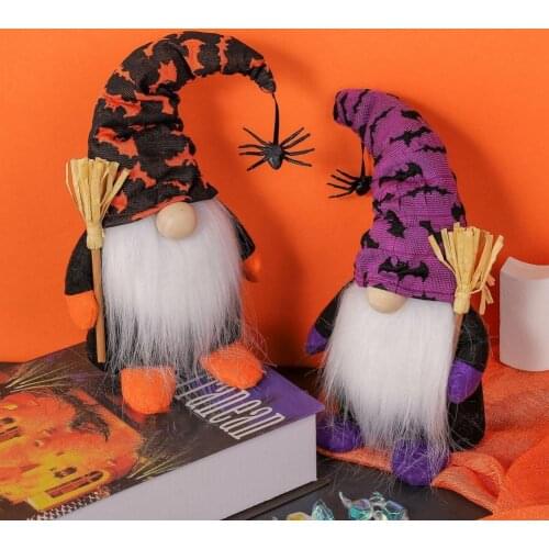 Pumpkin Ornament Gnome Plush Doll Cute Easter Faceless Dwarf Elf For Garden Room Decor Party Props Wholesale 2021