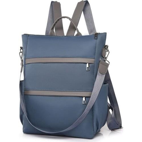 ABQP School Girls Backpack Waterproof Oxford Women Travel Backpack Bags 13.3" Laptop Backpack For Women