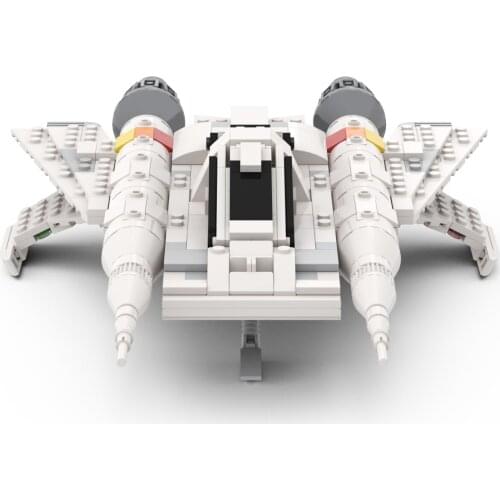 Assault Ship Light Cruiser TIE Modified Interceptor Y Wing MOC Warrior Rebellion Space Wars Military Building Blocks Toys Kids