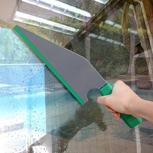 Plastic Handle Car Window Glass Cleaning Wrapping Scraper Tint Water Ice Removal Wiper Household Squeegee Hand Tool