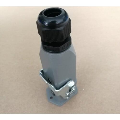 Heavy Duty Connector HDC-HA-004 3 + PE 4 Core Forward Industrial Aviation Linker Plug Plug