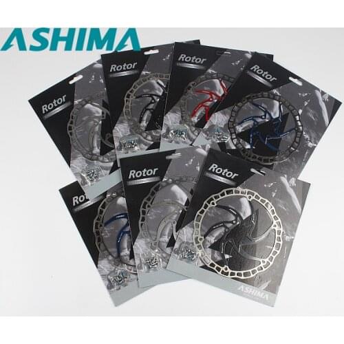 ASHIMA ARO 08 Brake Disc Rotor ultralight 85g bike MTB stainless steel 160mm 180mm 203mm 6-bolts original