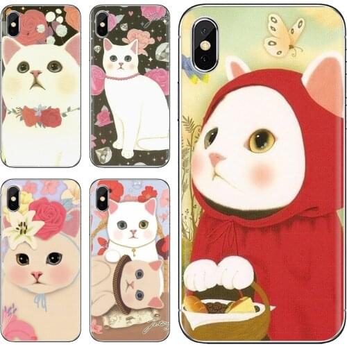Amazing Silicone Phone Case For Xiaomi Mi A1 A2 A3 5X 6X 8 9 9T 10 10T 11 Lite SE Pro jetoy cat