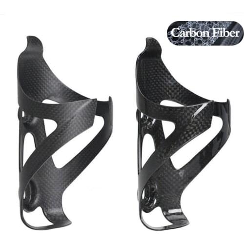 Bicycle Bottle Holder Cage Mount Carbon Fiber MTB Black Shockproof Light Bike Accessories No Logo