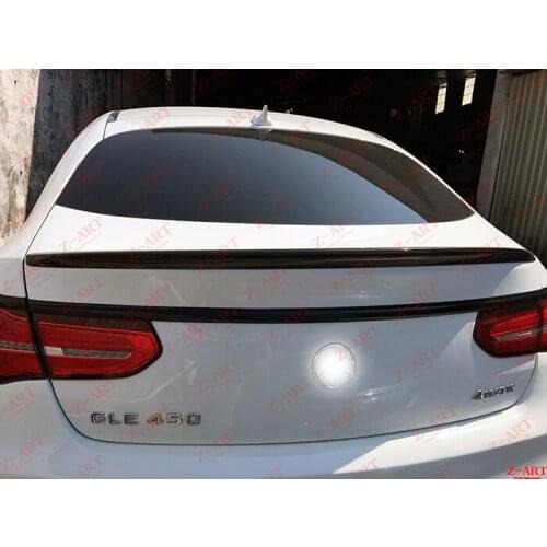2016-2019 Z-ART GLE Coupe carbon fiber rear spiler for GLE Coupe rear boot spoiler for GLE Coupe rear trunk lid spoiler