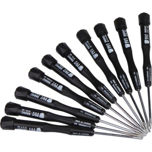 10PCS Precision Screwdriver P2 P5 1.5 P Y 2.5 Tri Wing PH00 PH000 T3 T4 T5 T6 for Macbook Air / Pro CellPhone Repair Tools