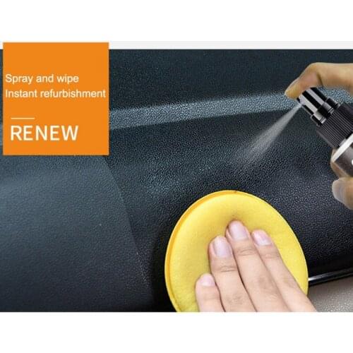 100ml Car Plastic Parts Retreading Agent Automotive Interior Plastic Part Retreading Coating Paste Maintenance Car Cleaner