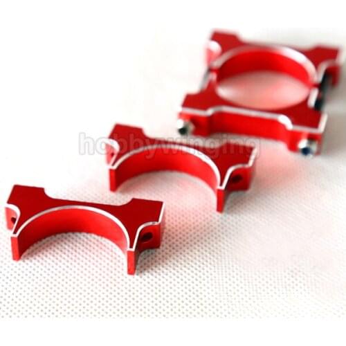 2 pairs D30 CNC high-grade professional Aerospace aluminum Tube Clip Fixture Clamps for Large multi-axis aircraft UAV