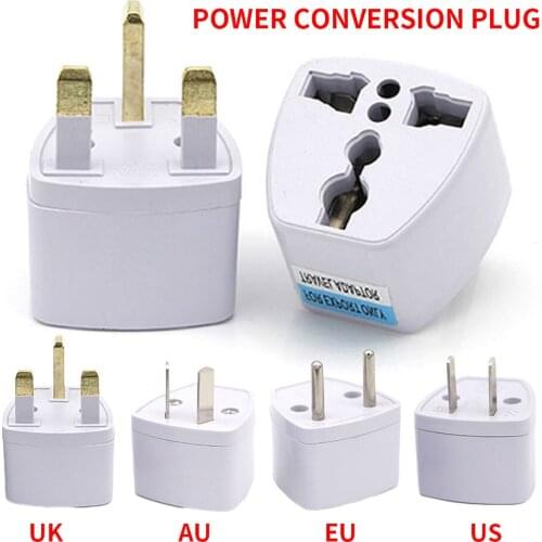 AC 250V 10A 5PC EU Plug EU Power Universal RU ES US Conversion Europe Power Plug Converter Socket Travel Socket Outlet Adapter