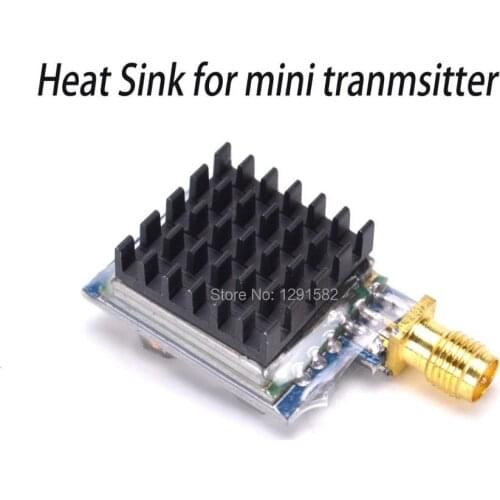 Aluminum Heat Sink for TS5828 TS5823S FPV Transmitter For Quadcopter Mini Drone size 18.4*18.3*4.7mm