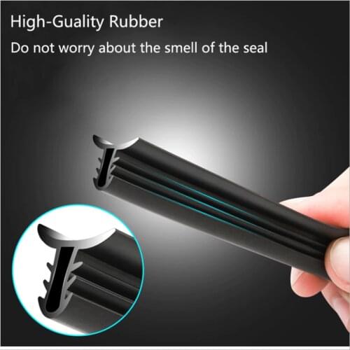 Car Stickers Dashboard Sealing Strip Noise Sound Insulation Rubber Strips Universal For Weatherstrip Auto Interior Accessories