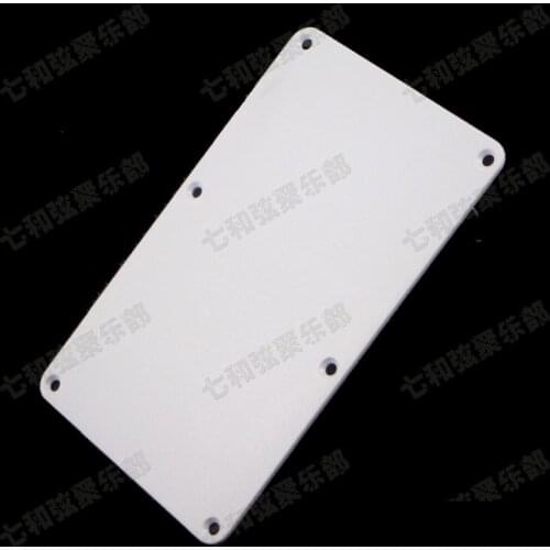 White Guitar Cavity Cover Spring Cover Back Plate Wiring Cover for Electric Guitar (HG-ZL-1019-WT-1)