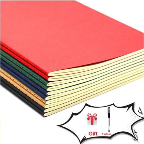 A5 notebook kraft paper notebook custom student diary a4 notepad school supplies notebook planner notebook 2021