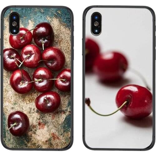 Summer Fruit Cherry For Xiaomi Redmi K40 K30 K30S K20 Gaming 9 9C 8 8A 7 7A 6 6A 5 4X 4A Nfc Plus Pro 5G Buying Protector Phone