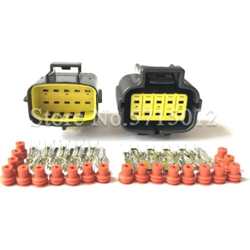 10 Hole 174655-2/174656-7 174657-2 Econoseal J Series Female Male Plug Electrical Socket Waterproof Auto Connector