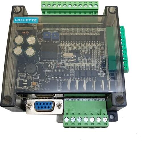 FX3U-14MR FX3U-14MT PLC industrial control board 8 Input 6 Output 6AD 2DA and RS485 RTC