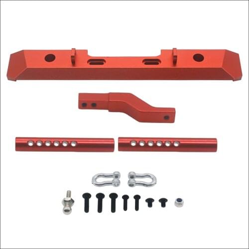 Machined alloy rear bumper set for Redcat Gen8 crawler upgraded parts