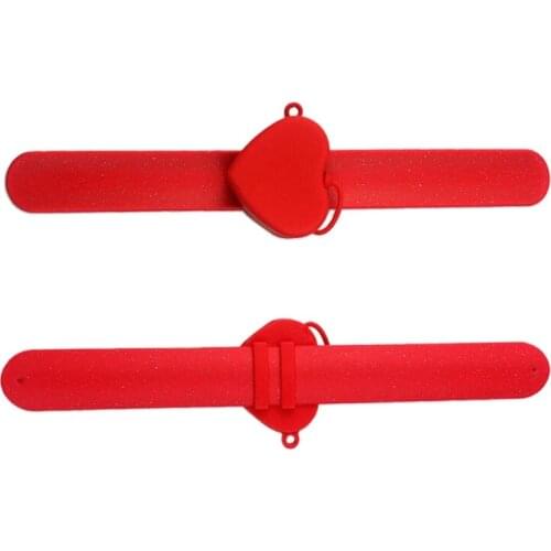 Hand Sanitizer Dispenser Travel Portable Silicone Slap Ring Bracelet Wristband Watch Strap Refillable Liquid Container