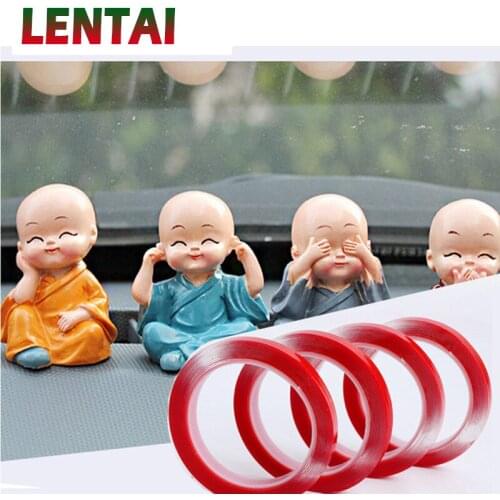 LENTAI For Skoda octavia a7 a5 2 rapid fabia Lada granta vesta Land Rover 1PC Auto Car Double-Sided Tape Transparent Waterproof