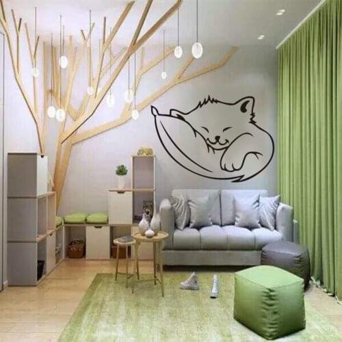 Sticker cute kitten cat dodo vinyl wall sticker decal art home decoration wallpaper kids room decoration poster mural DD0390