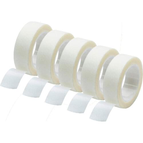 5pcs Breathable Eyelash Extension Lint Free Eye Pads Non-woven Grafting False Eyelash Under Patches Adhesive Medical Tape