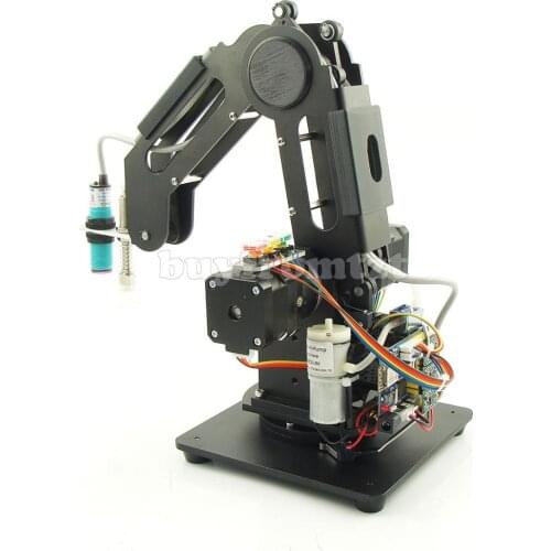 R290 3Axis Robot Arm Industrial Robotic Arm Kit Assembled Load 500g APP Fits for Android Smartphone