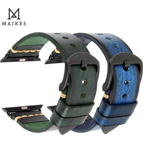 Watch Accessories Leather Strap Replacement For Apple Watch Band 44mm 40mm 42mm 38mm Series SE 6 5 4 3 2 iWatch Watchbands