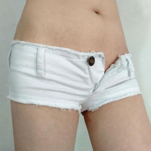 Sexy Women Tassel Low Rise Waist Hot Short Sexy Denim Booty Sexy Jeans Shorts Vintage Cute Micro Mini Short Club Wear Plus Size