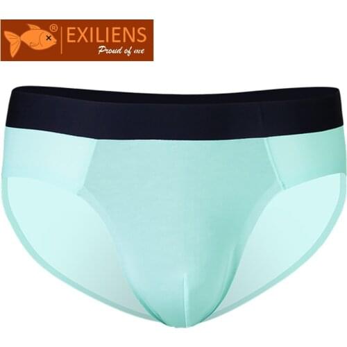EXILIENS Underwear Men Brief Sexy Mens Briefs Thin No-trace Cueca Masculina Ropa Interior Hombre Calzoncillos Slip Sous L-3XL