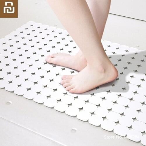 Youpin Bathroom Mat Bath Pedestal Anti-slip PVC material Non-slip suction cup Easy storage