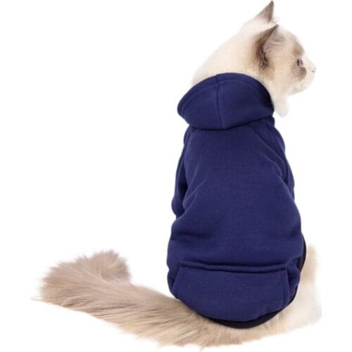 Winter Warm Chrismas Dog Hooded Sweatshirt French Bulldog Puppy Sweatshirt Long-sleeve Outfitsc Pet Xmas Hoodies Costume