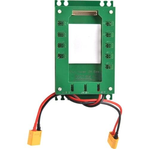 1pcs 4.8-12.6V Mini Power DP Eco 0-30A Servo Section Board with Dual Power Input Wire E2101