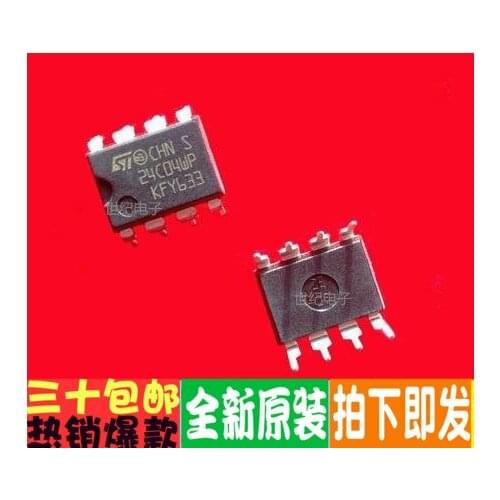 100% New&original 24C04WP M24C04-WBN6P 8