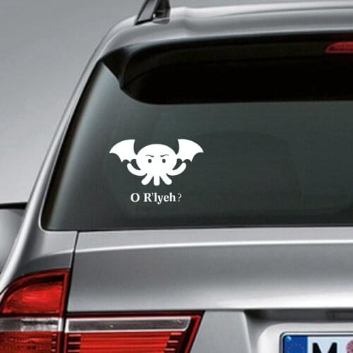 24x16cm Cthulhu OR'lyeh - Vinyl Decal Sticker orly