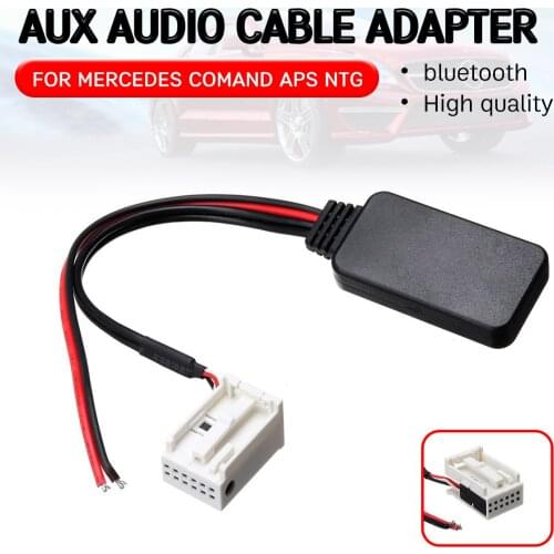 Bluetooth Adapter for Mercedes Wireless Aux Interface for Benz W169 W245 W203 W209 W164 Aux Receiver Cable