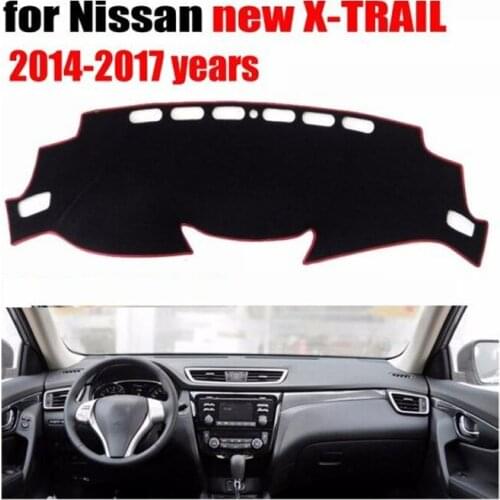 Car dashboard cover mat for Nissan New X-Trail 2014-2017 years left hand drive dashmat pad dash covers dashboard accessories
