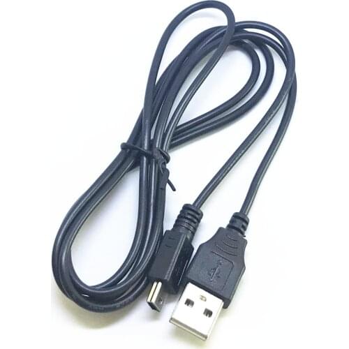 Black & White USB Data Sync Cable for Panasonic HDC-TM700 HDC-TM80 SDR-S26 PV-GS9